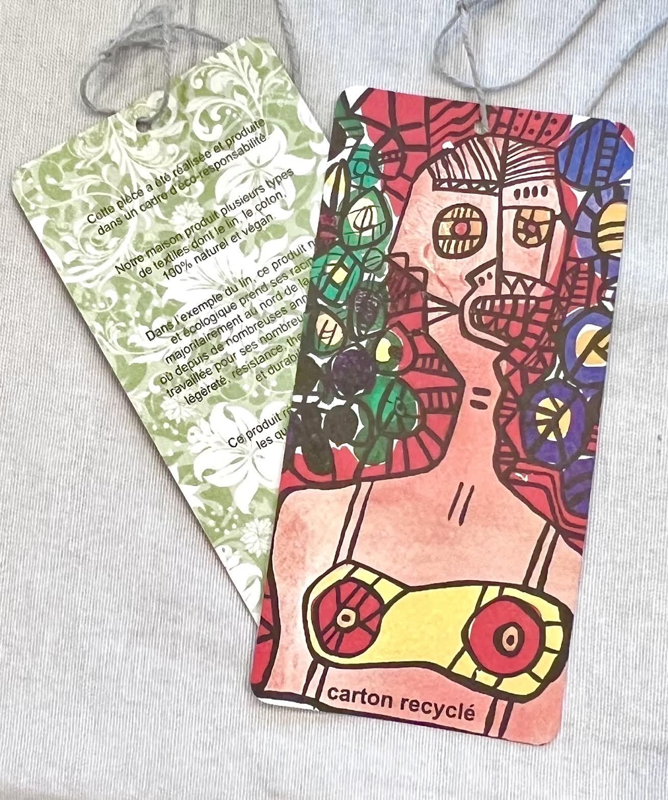 LINEN Short Dress - 6719 - RED