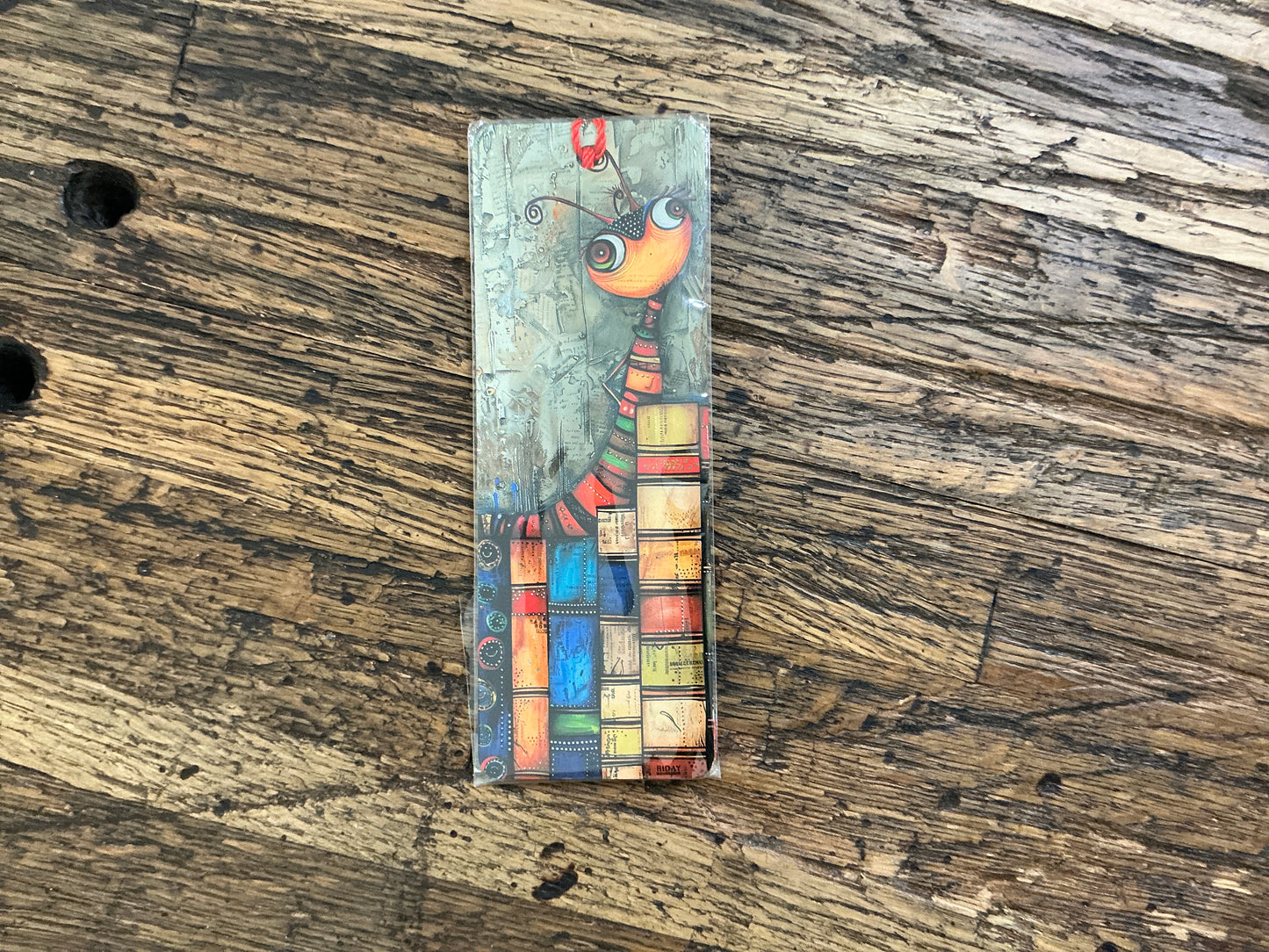 CS - Bookworm #2 Metal Bookmark