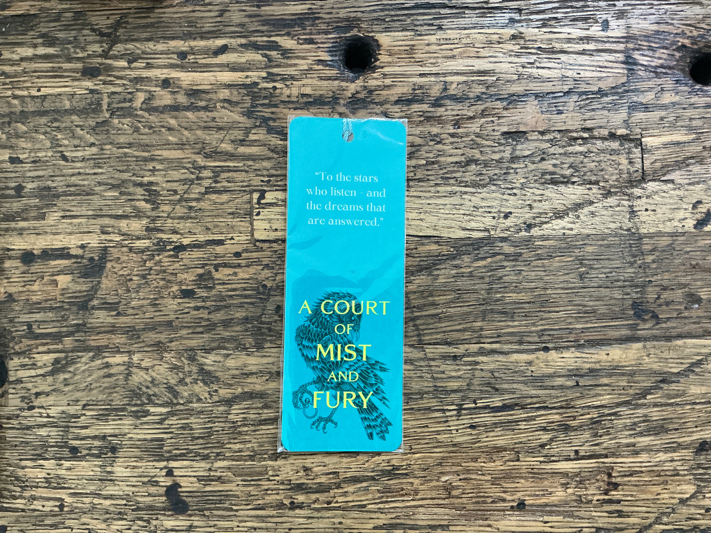 CS - SJM Quote Metal Bookmark (A Court of Mist and Fury)