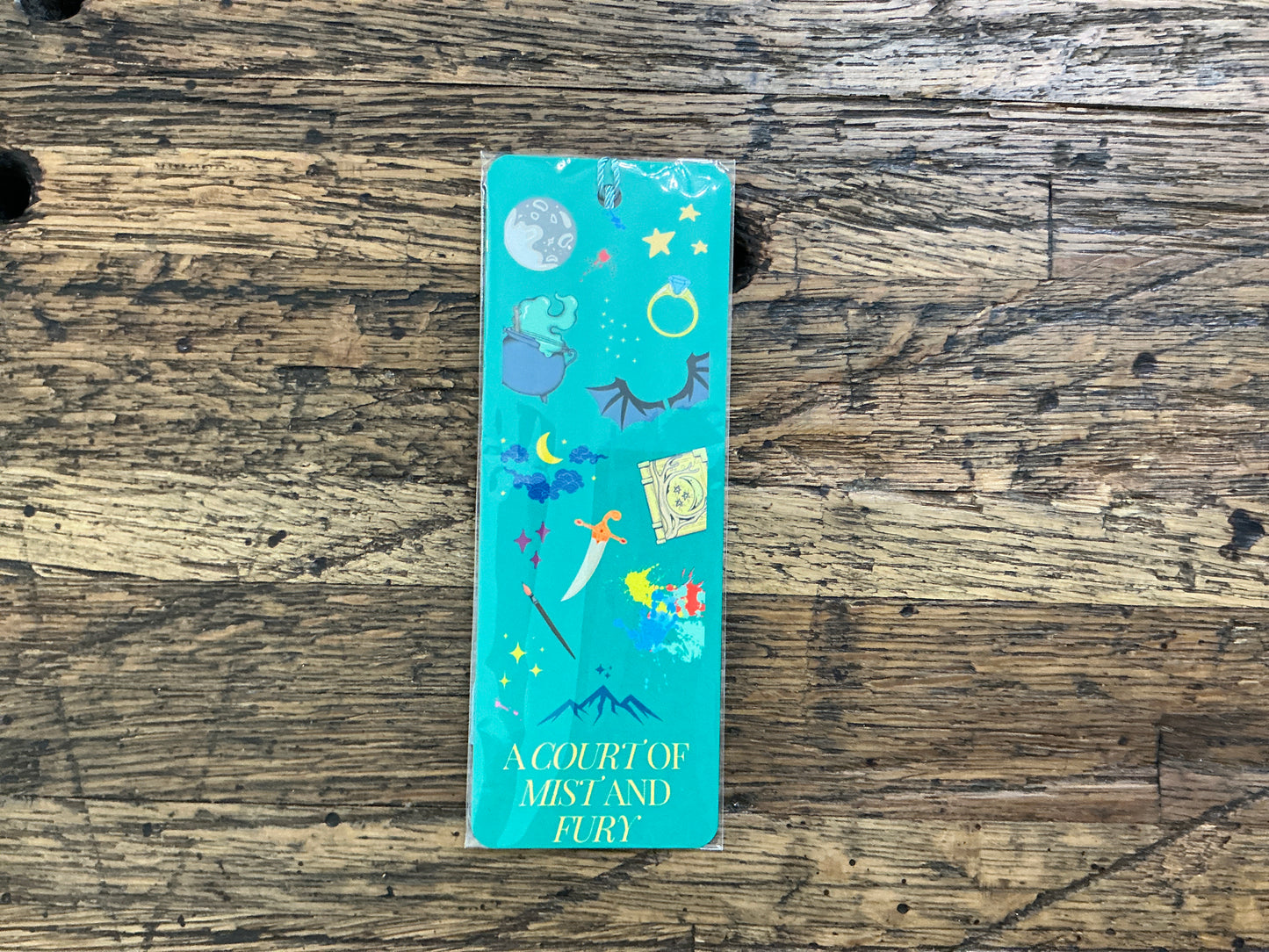 CS - SJM Collage Metal Bookmark (A Court of Mist and Fury)