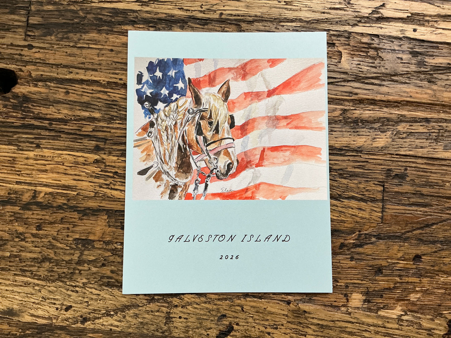 Postcard - Horse