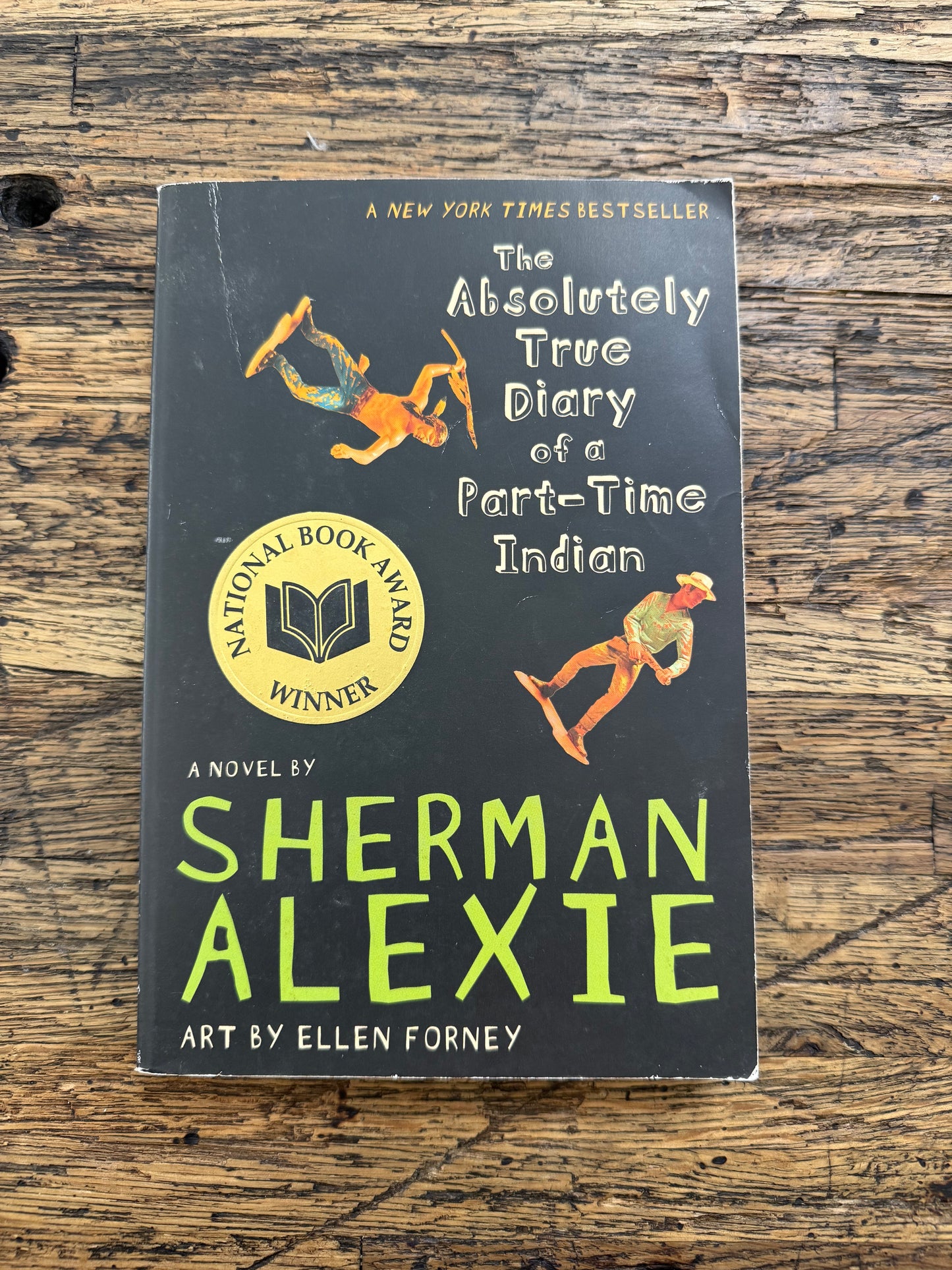 The Absolutely True Diary of a Part-Time Indian -ya,used