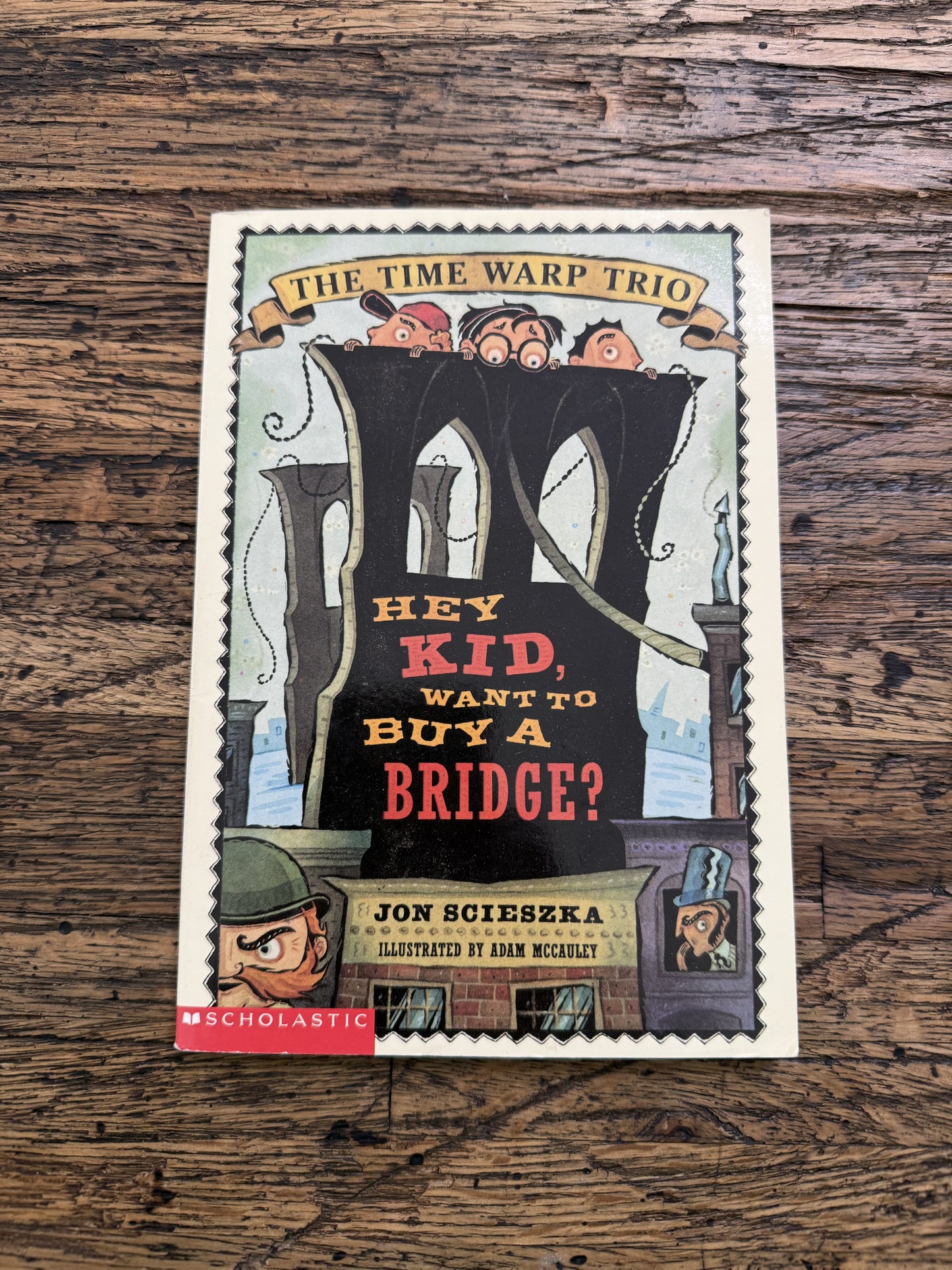 Hey Kid, Want to Buy a Bridge? -MG,used