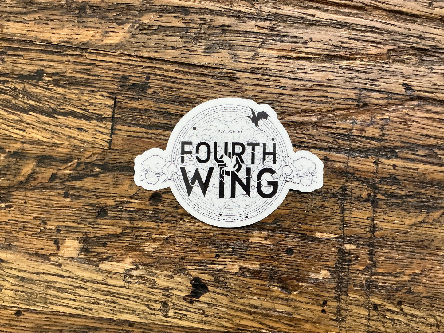 WW - Fourth Wing Logo - sticker
