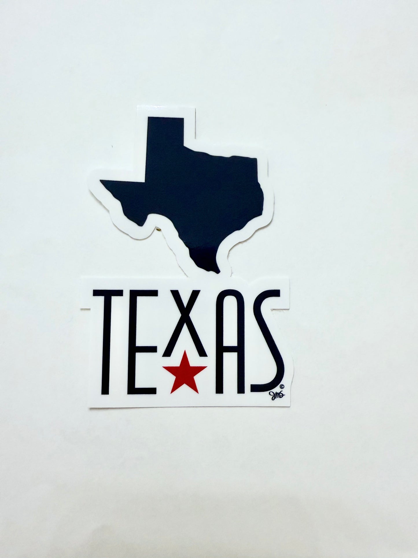 STICKER - Texas Map