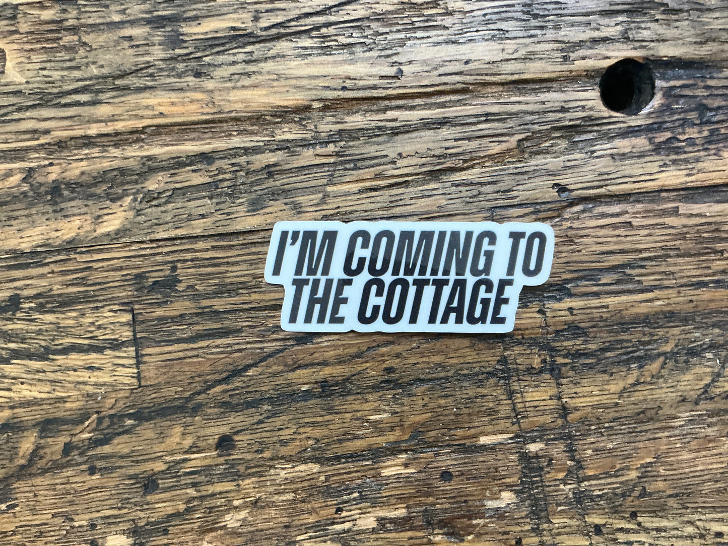 WW - I’m Coming To The Cottage - Heated Rivalry Sticker