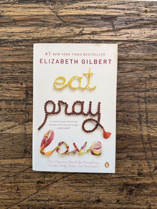 Eat, Pray, Love -used