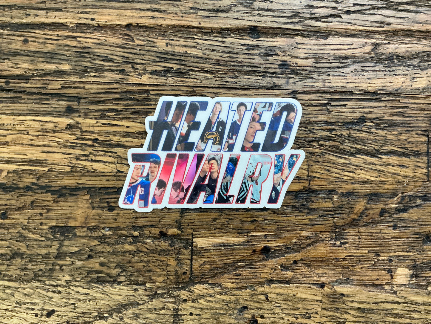 WW - Pictured Logo - Heated Rivalry - sticker
