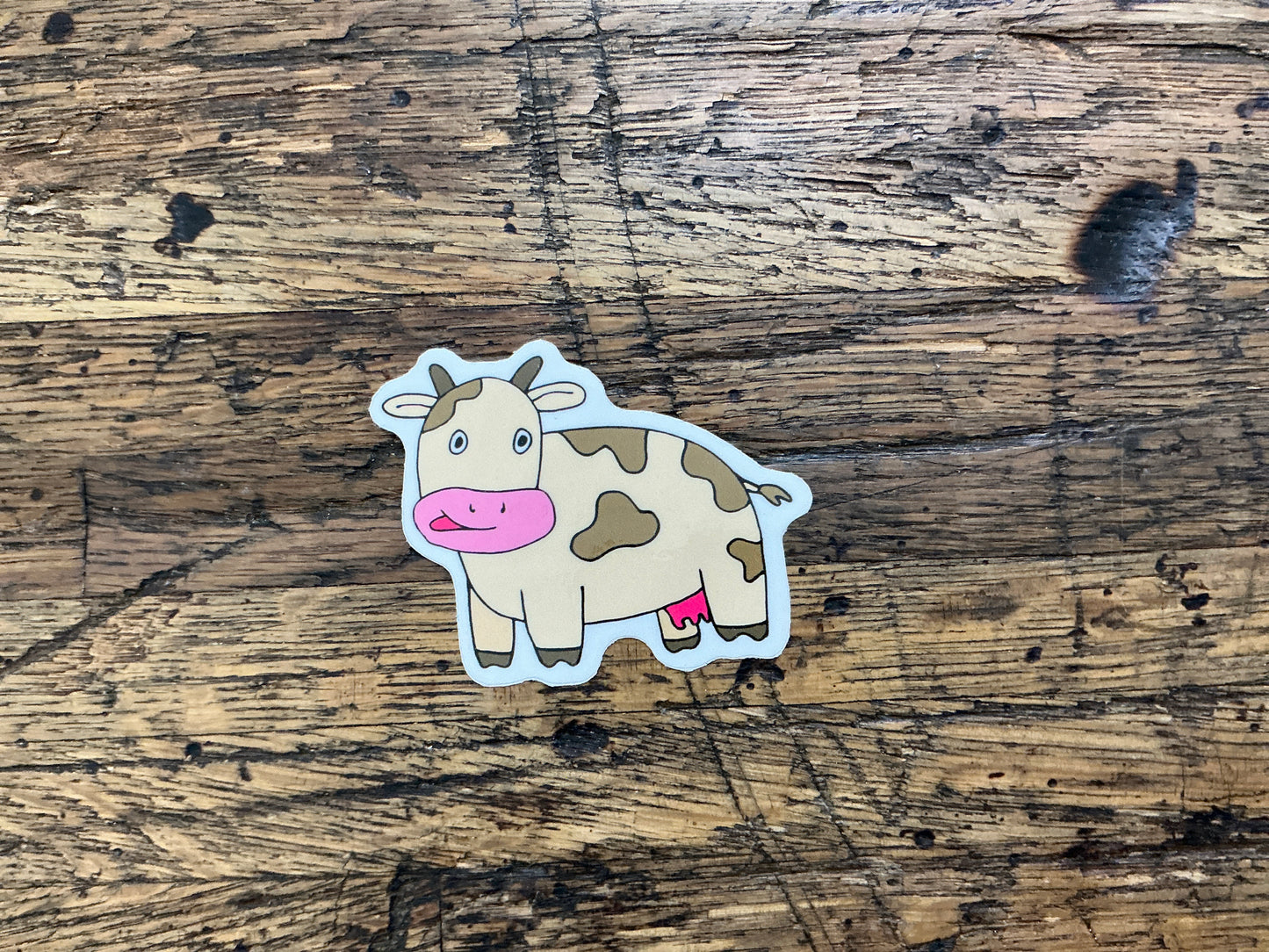 Cow Sticker