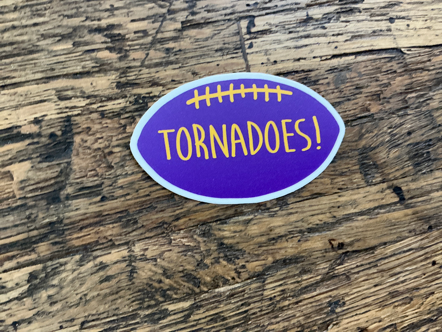 NE - Football - 3" Galveston Sticker