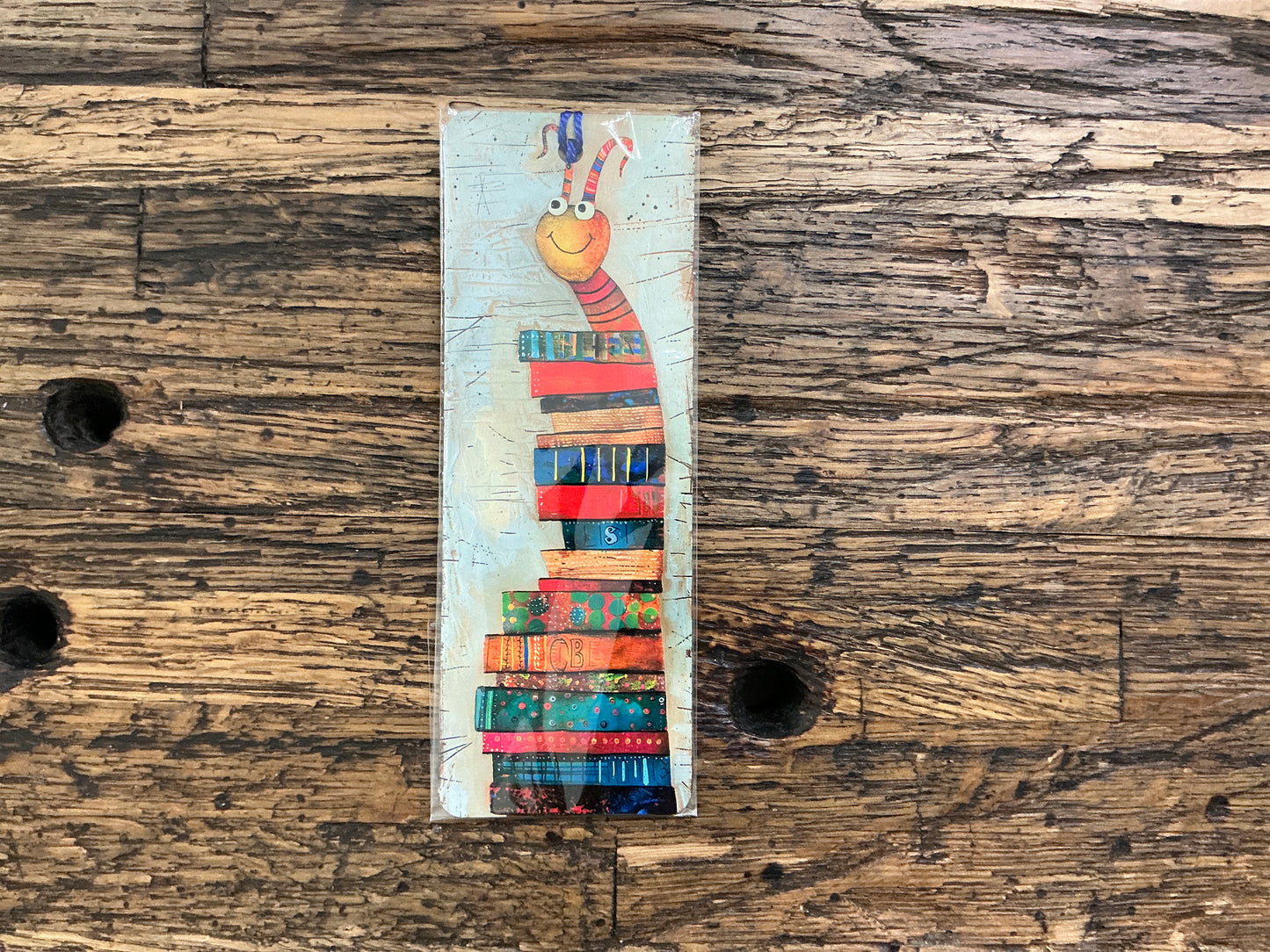 CS - Bookworm #4 Metal Bookmark