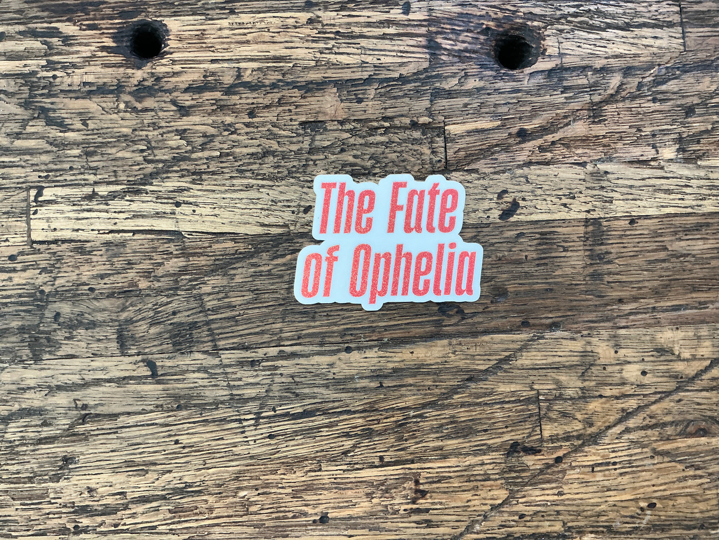 FRBE - The Fate of Ophelia Vinyl Sticker