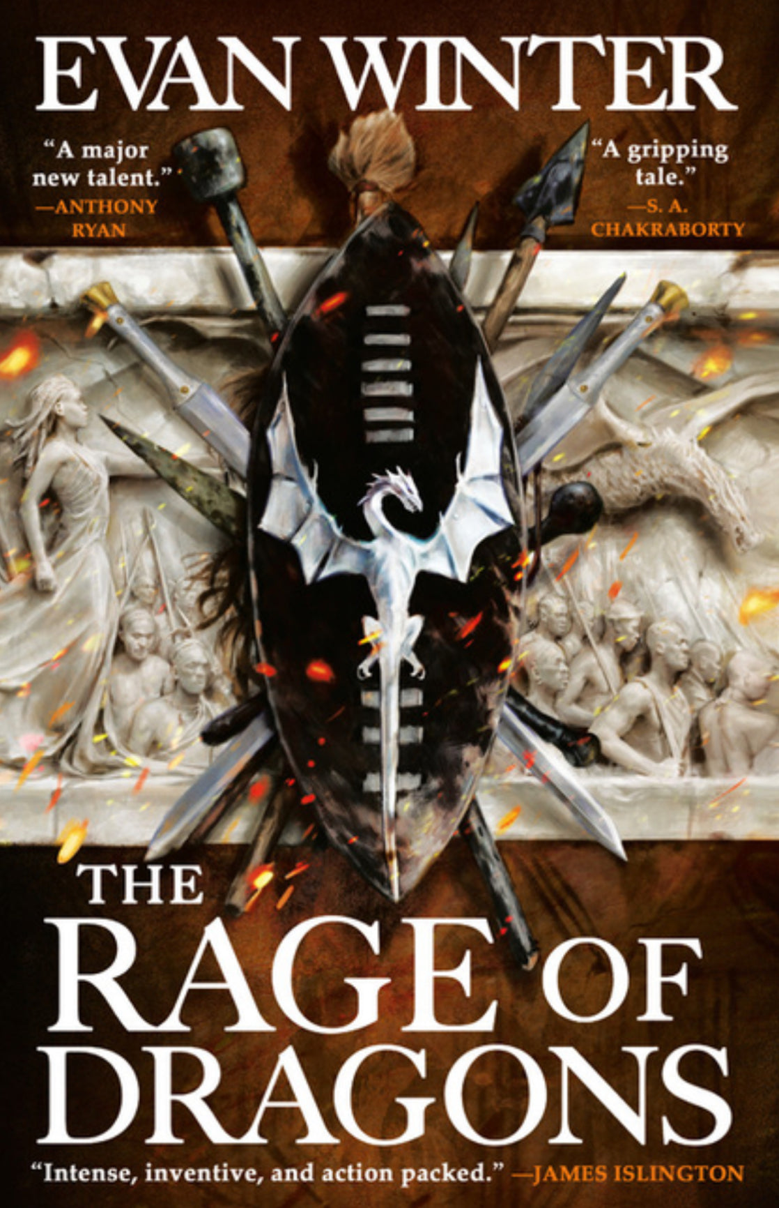 The Rage of Dragons (Burning #1)