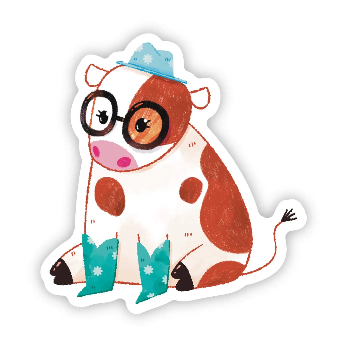 BM - Stylin' Cow Sticker