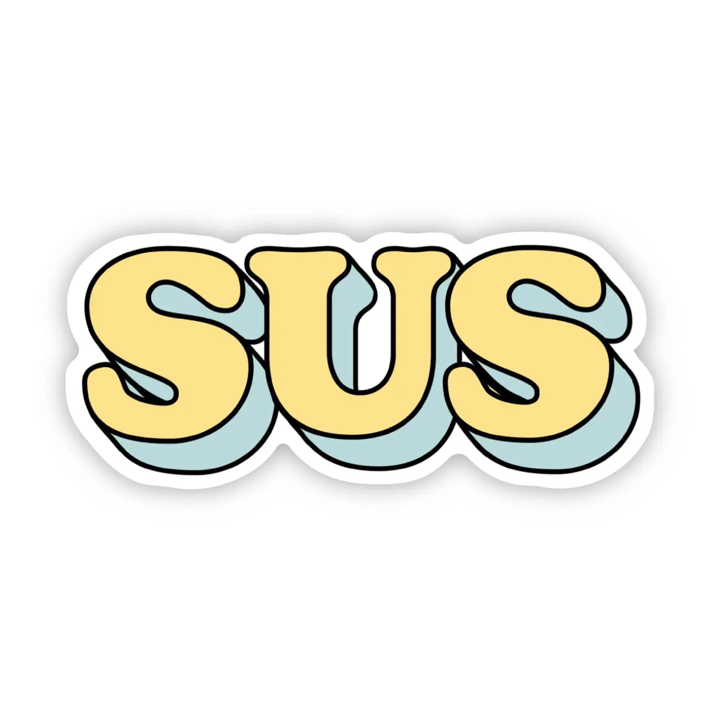 BM - Sus Yellow Sticker