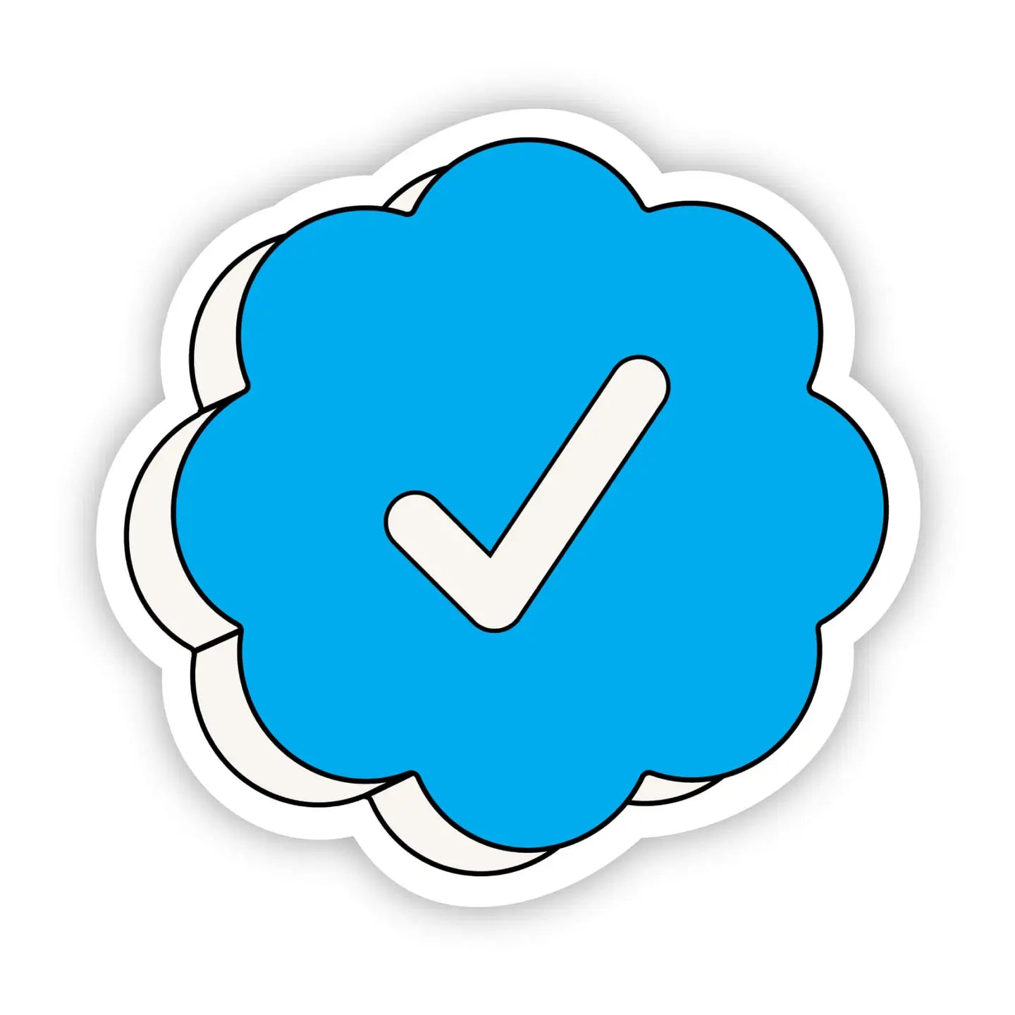 BM - Twitter Verification Badge Sticker