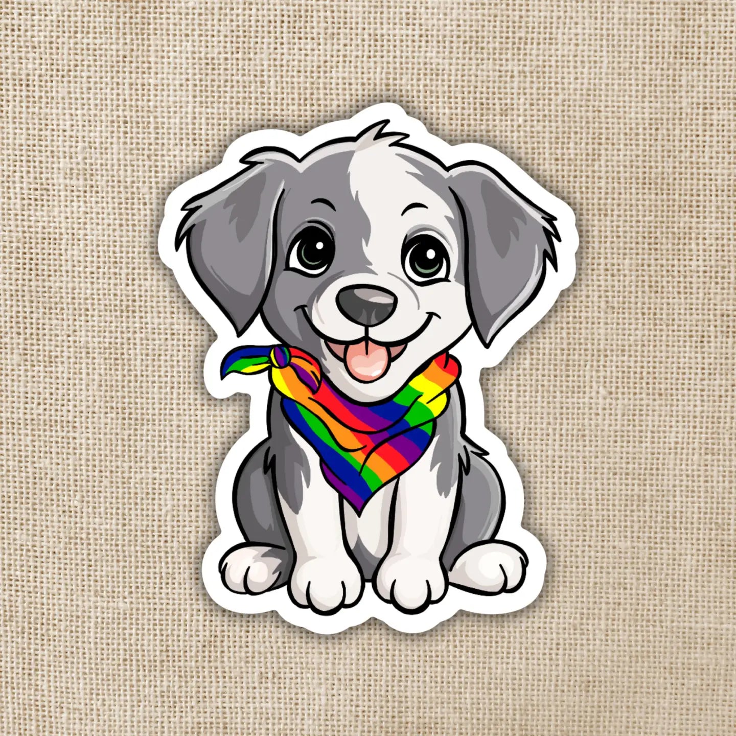 WE - Pride Puppy Sticker
