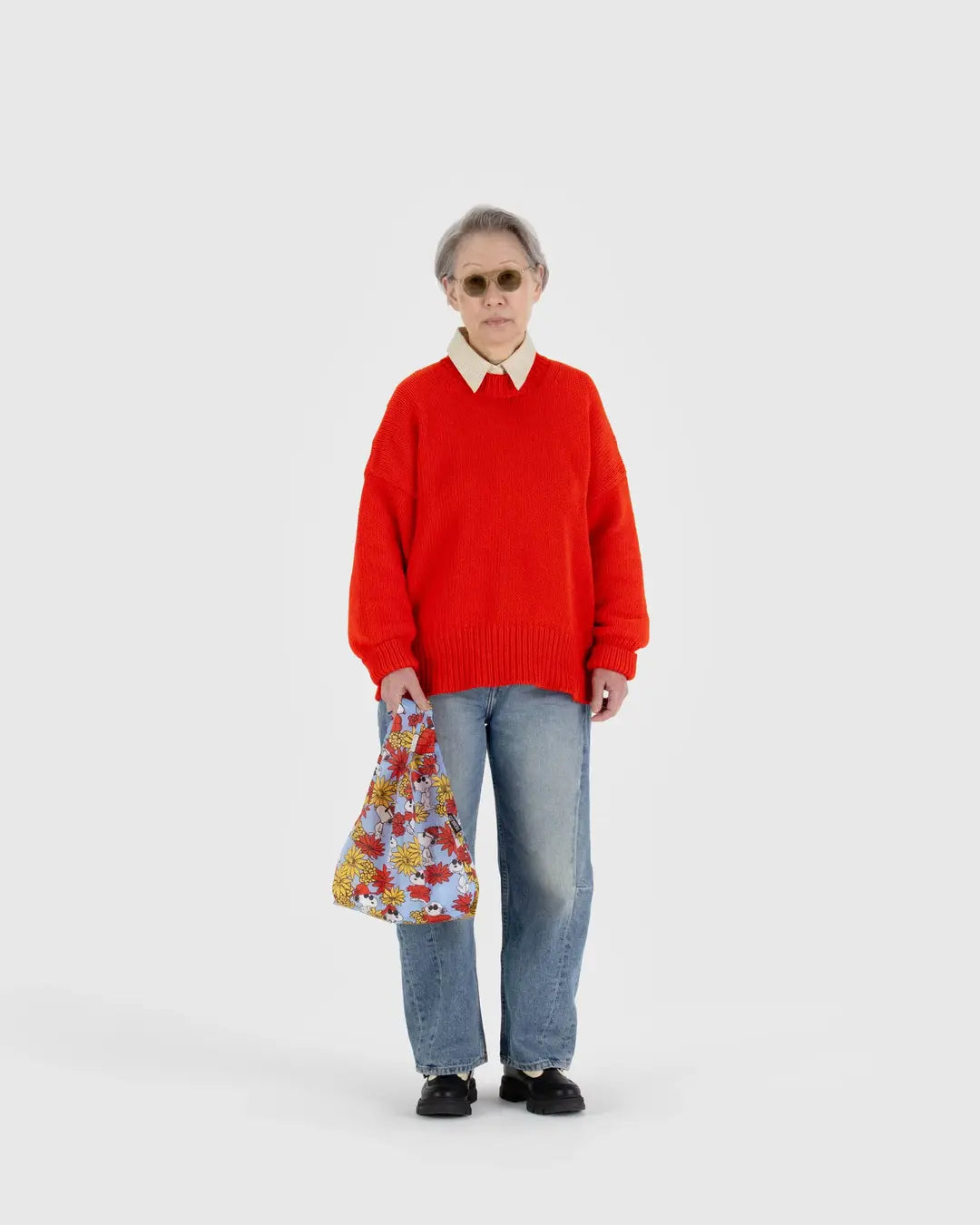 BAGGU - Baby Baggu, Floral Snoopy