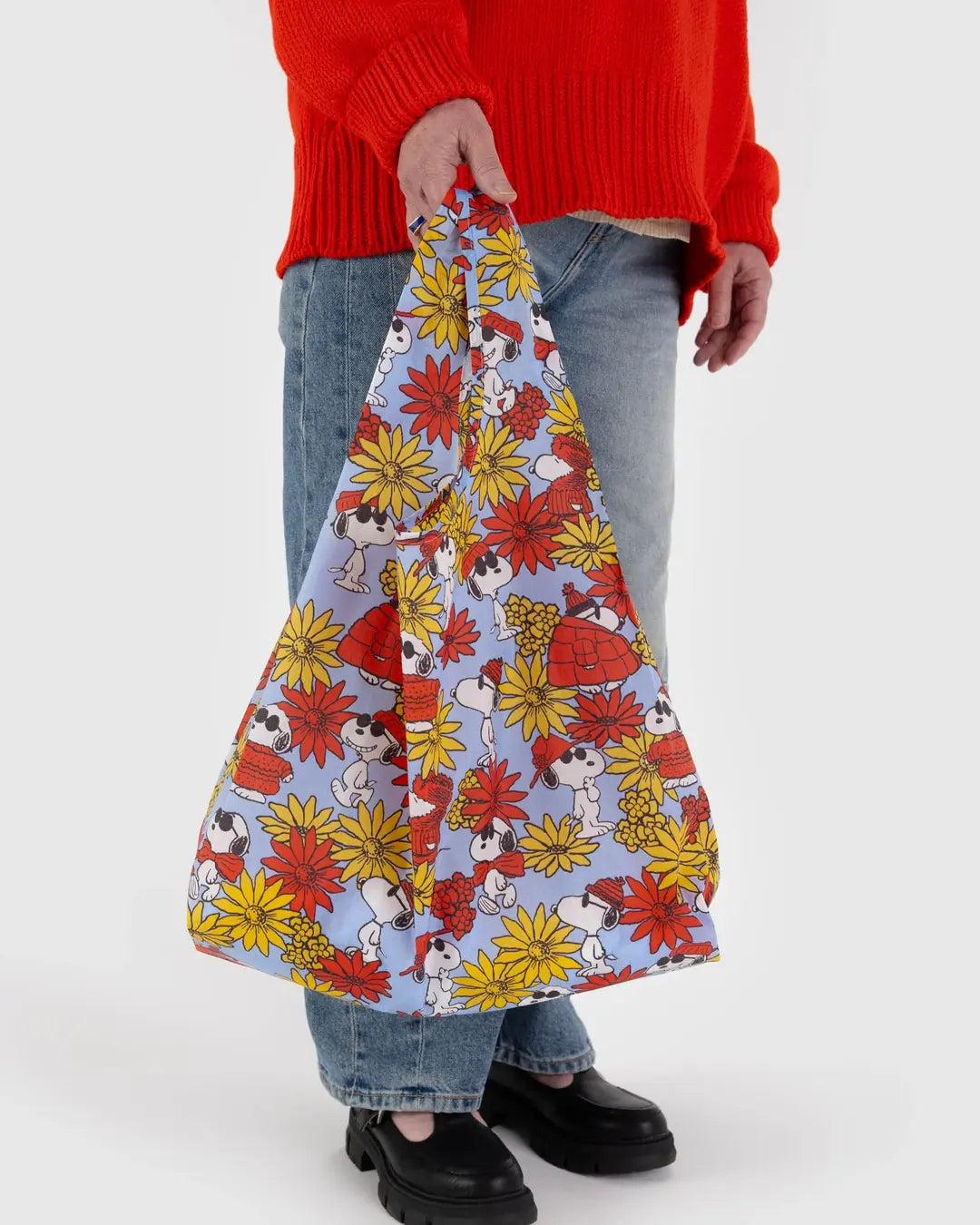 BAGGU - Standard Baggu, Floral Snoopy