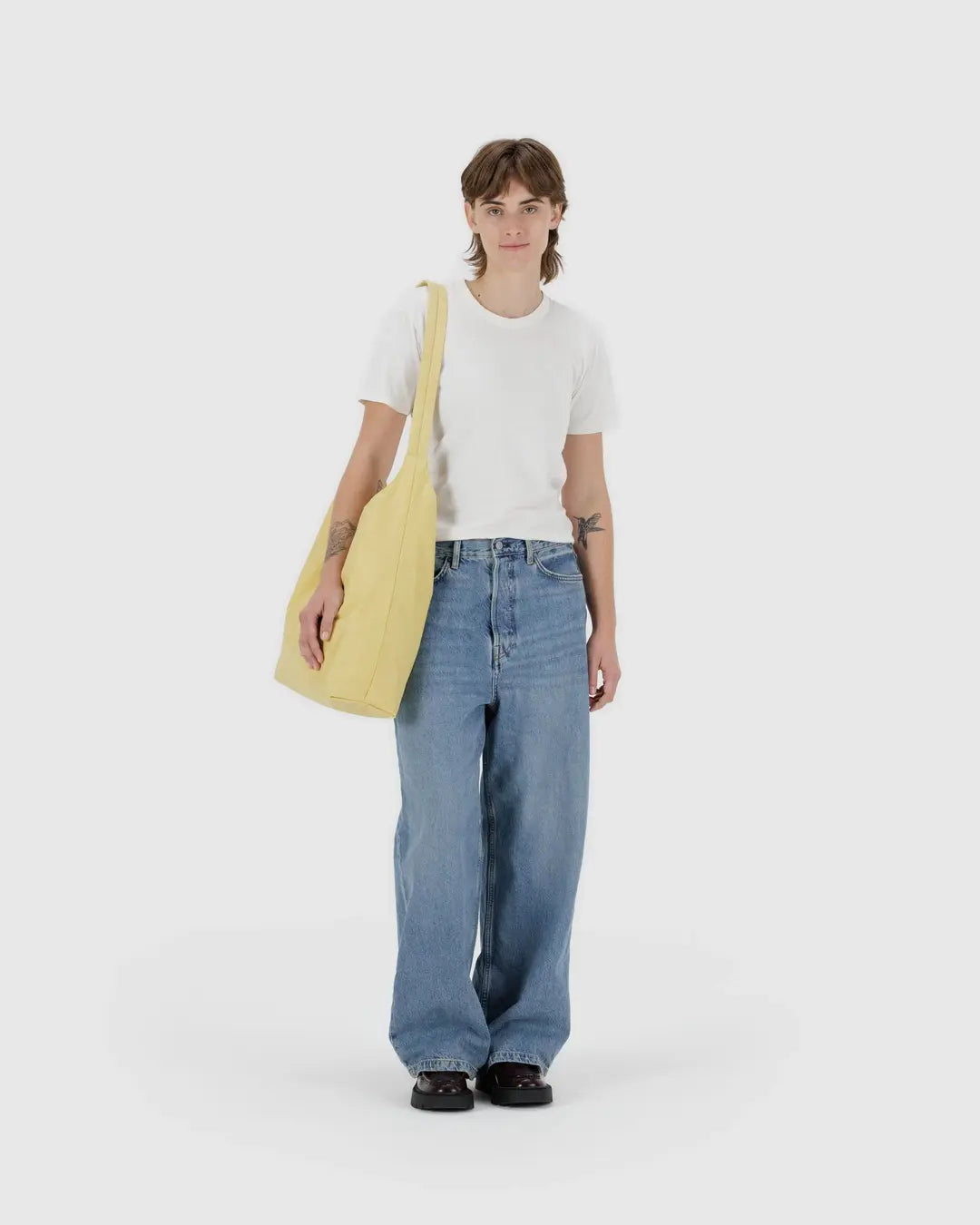 BAGGU - Large Nylon Sling, Butter