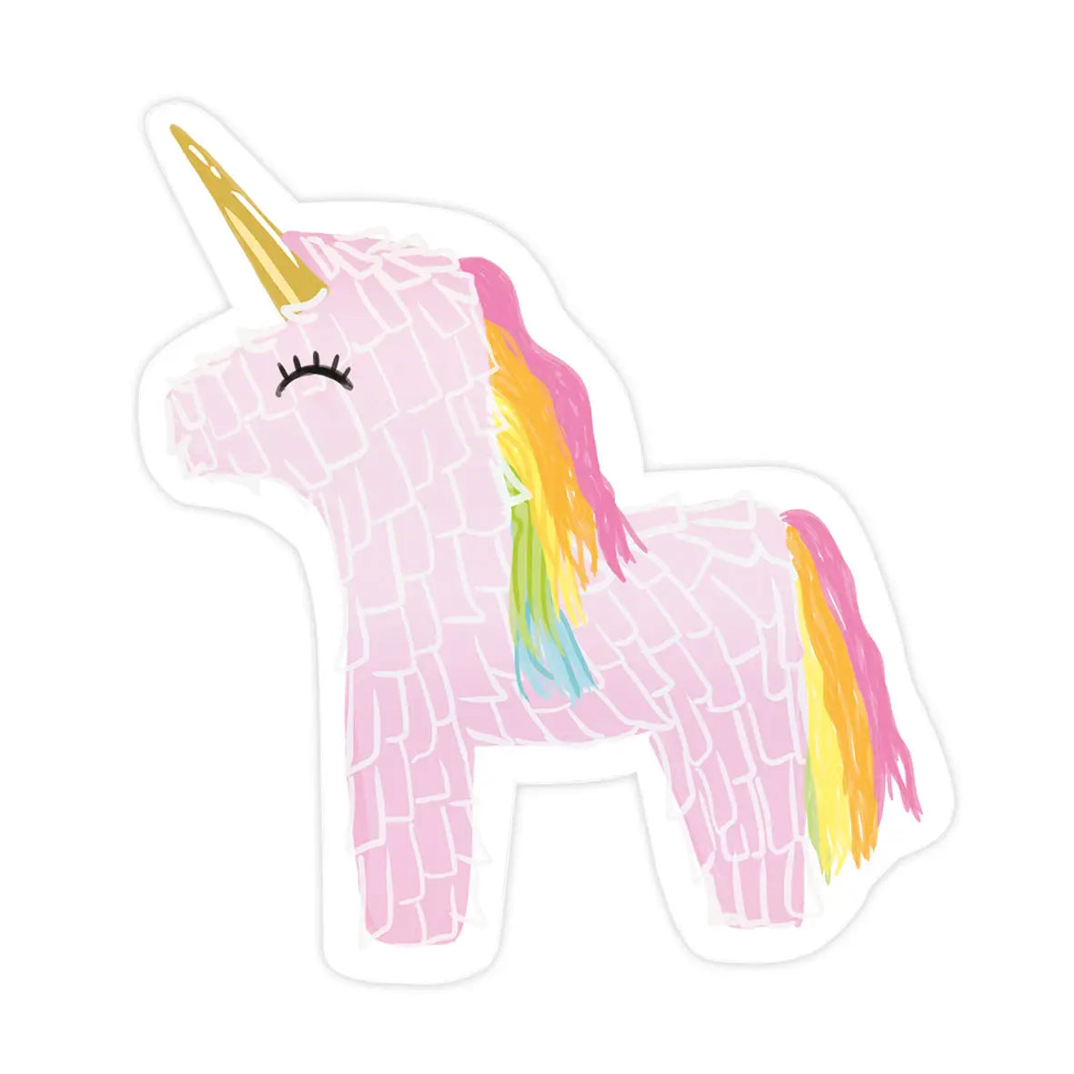 BWS - Unicorn Piñata Vinyl Sticker