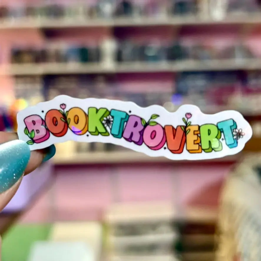 AN - Booktrovert Sticker
