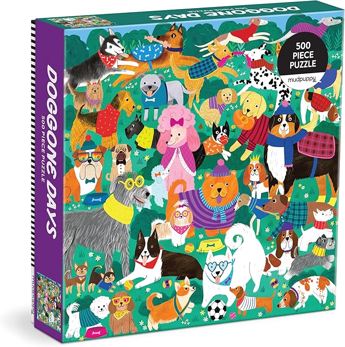Doggone Days 500 Piece Family Puzzle