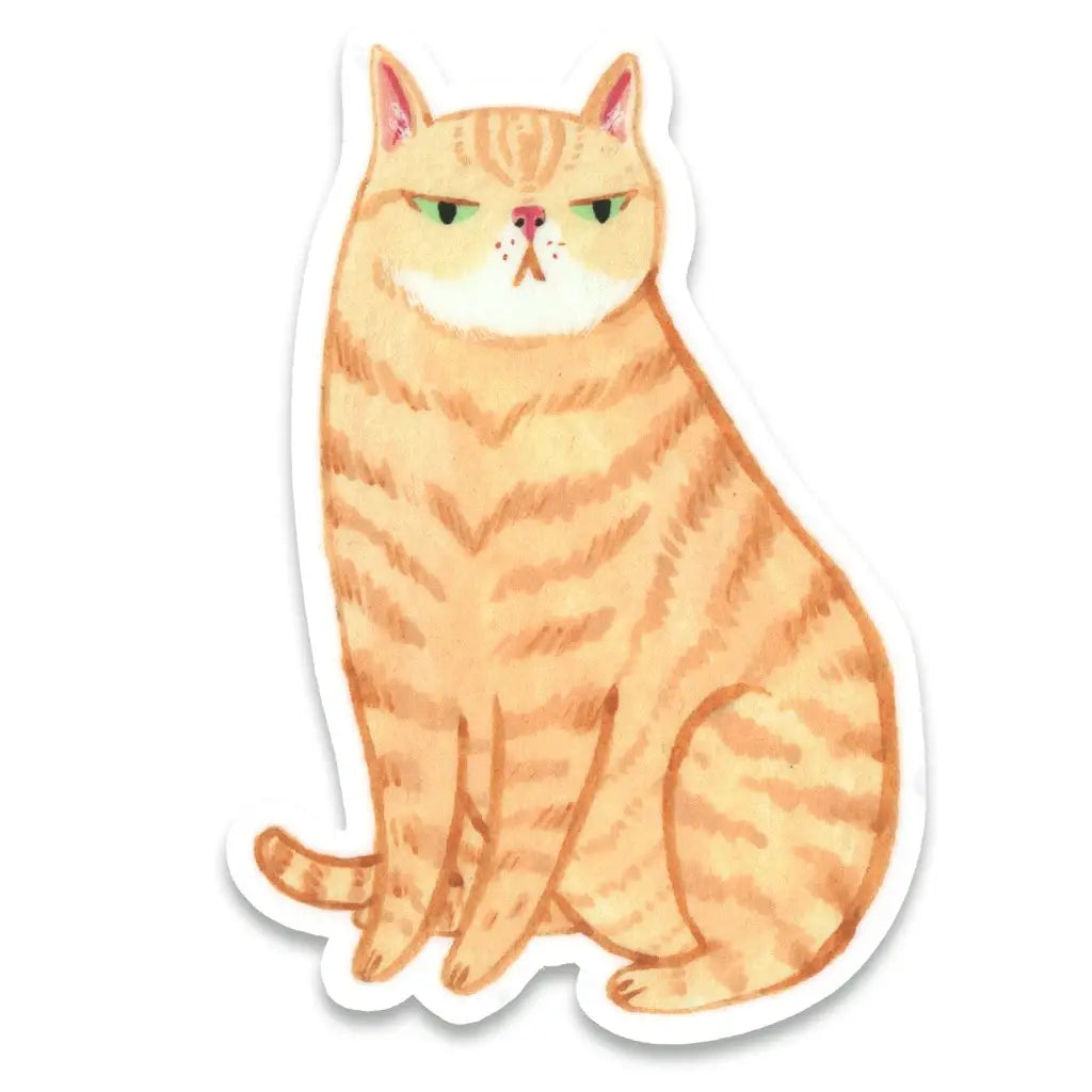 PM - Orange Cat Sticker