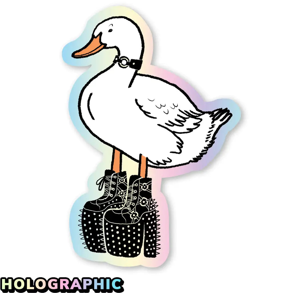 PM - Leather Duck Sticker