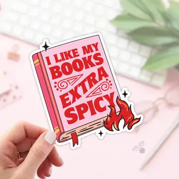BLM - I Like My Books Extra Spicy Sticker