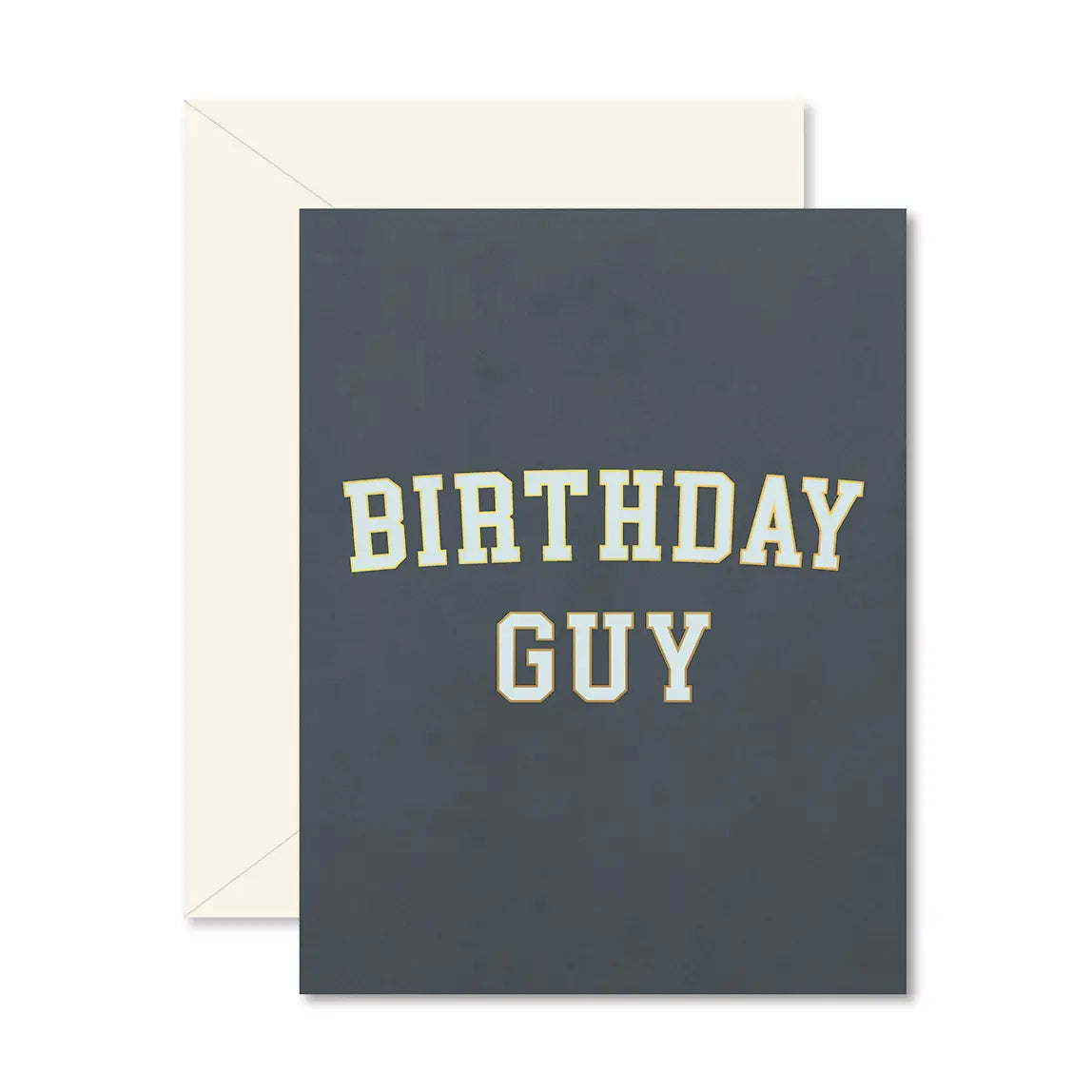 GPD - Birthday Guy University Greeting Card