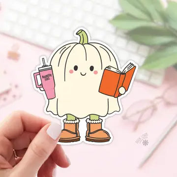 BLM - Halloween Ghost Bookish Sticker