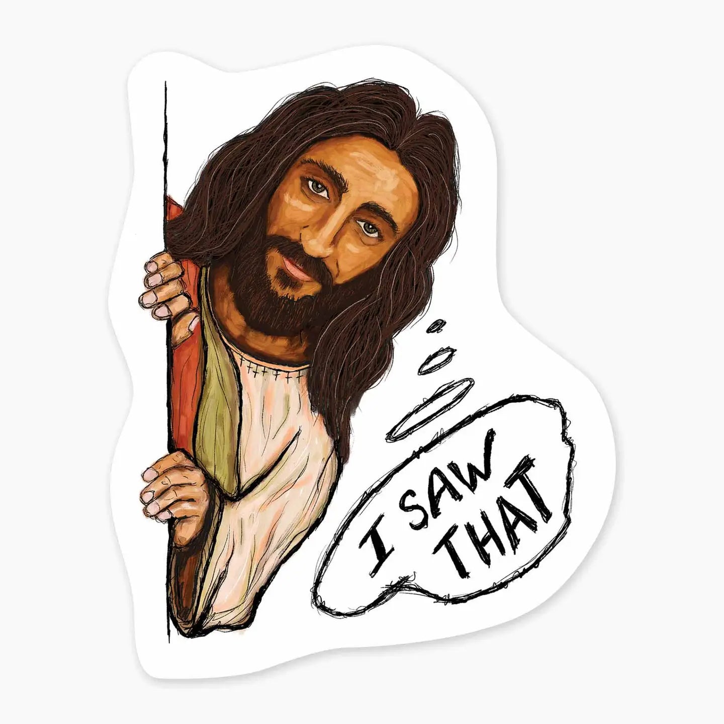 NE - Saw That - 3" Art Sticker