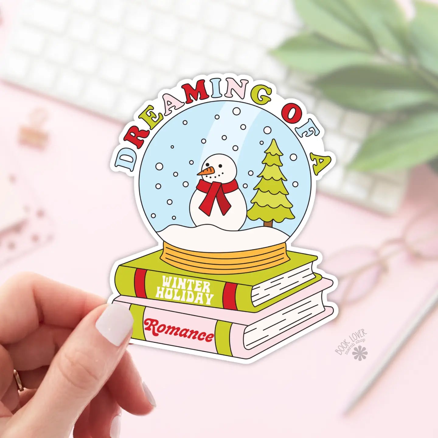 BLM - Dreaming of a Winter Holiday Romance Sticker