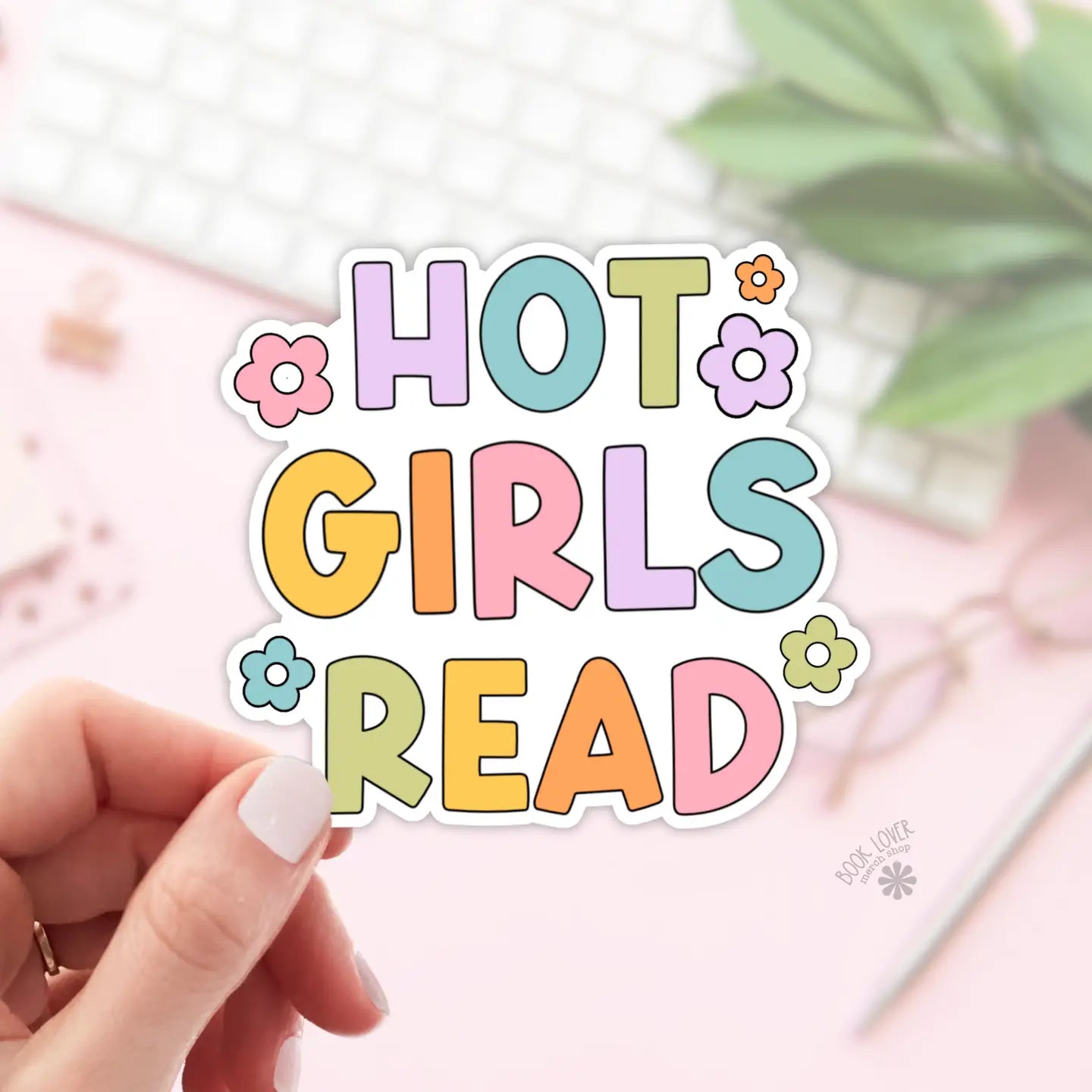 BLM - Hot Girls Read Sticker