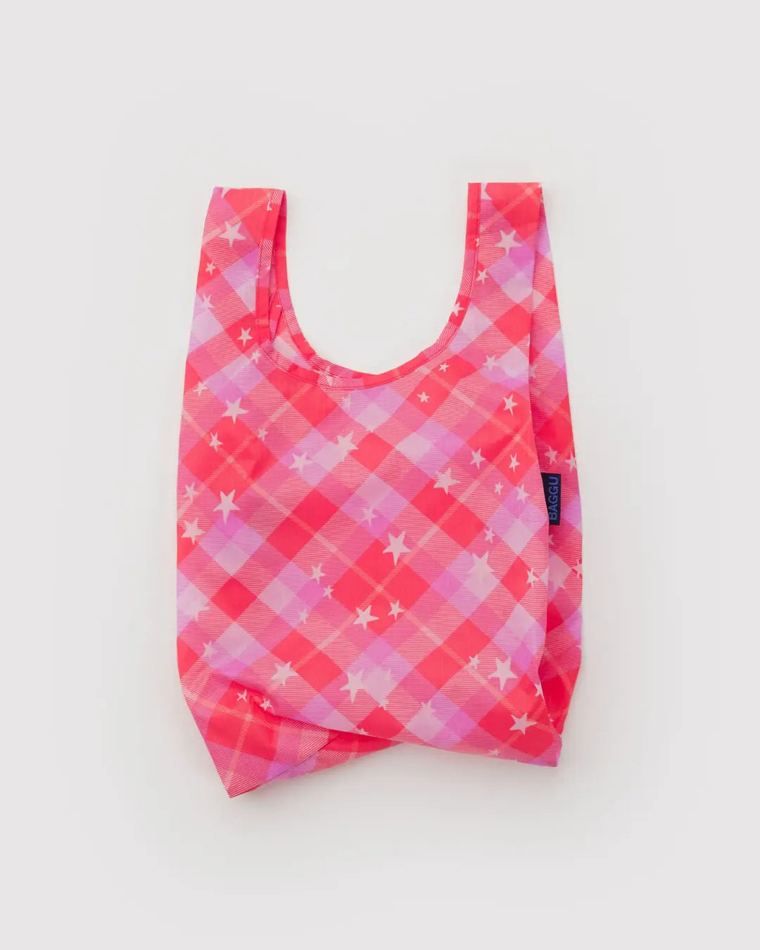 BAGGU - Baby BAGGU, Pink Star Plaid