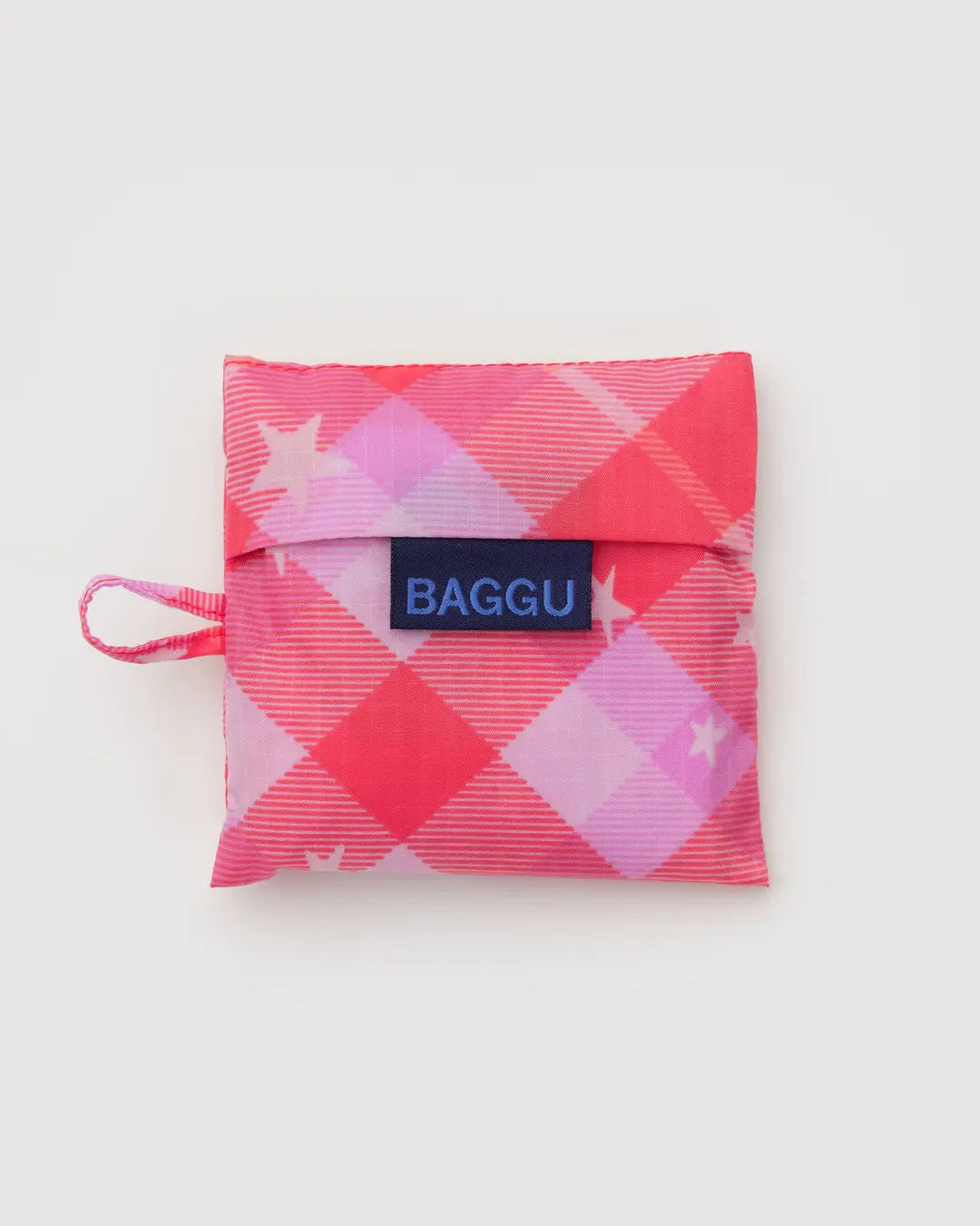 BAGGU - Baby BAGGU, Pink Star Plaid
