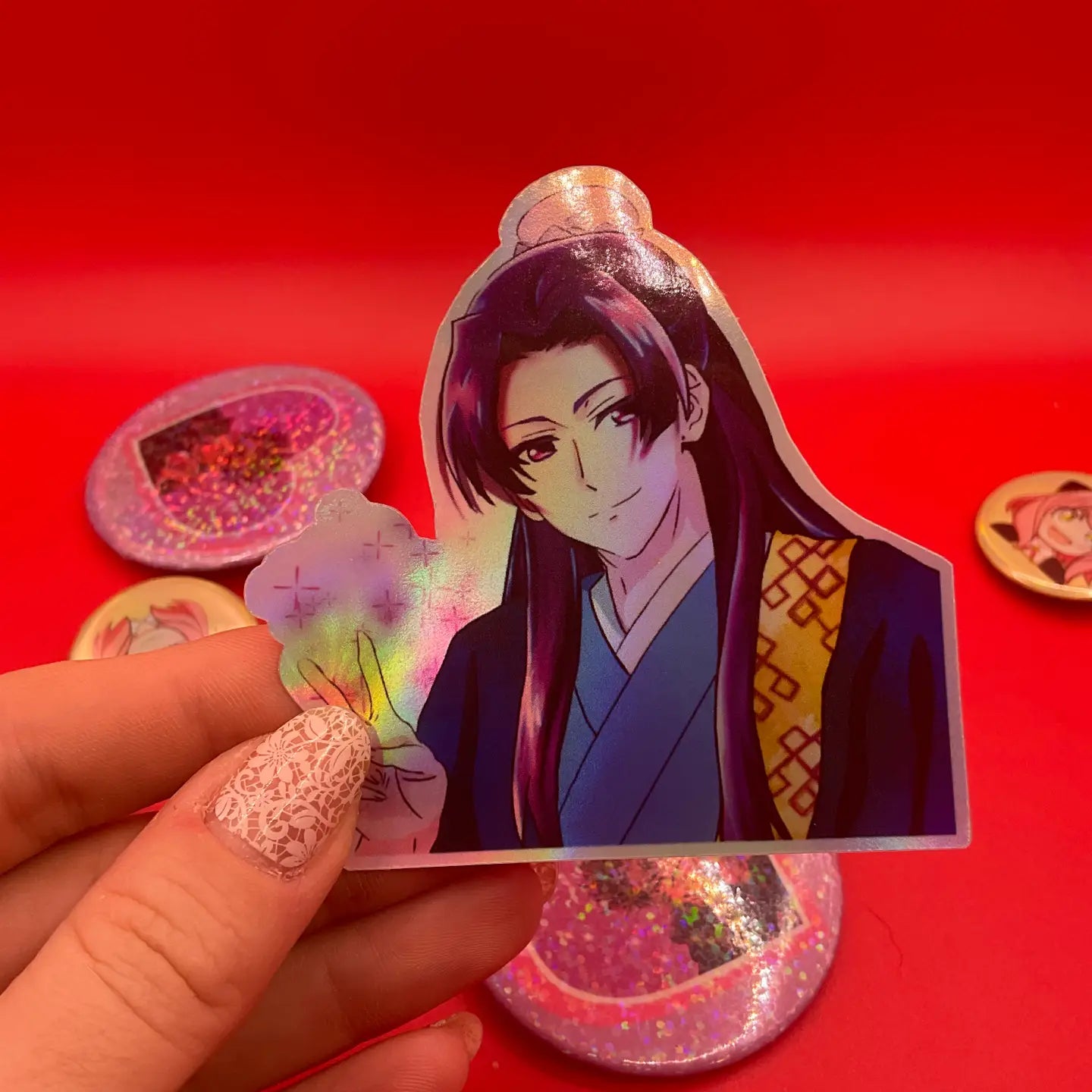 EPA - Apothecary Diaries Jinshi Holo Sticker