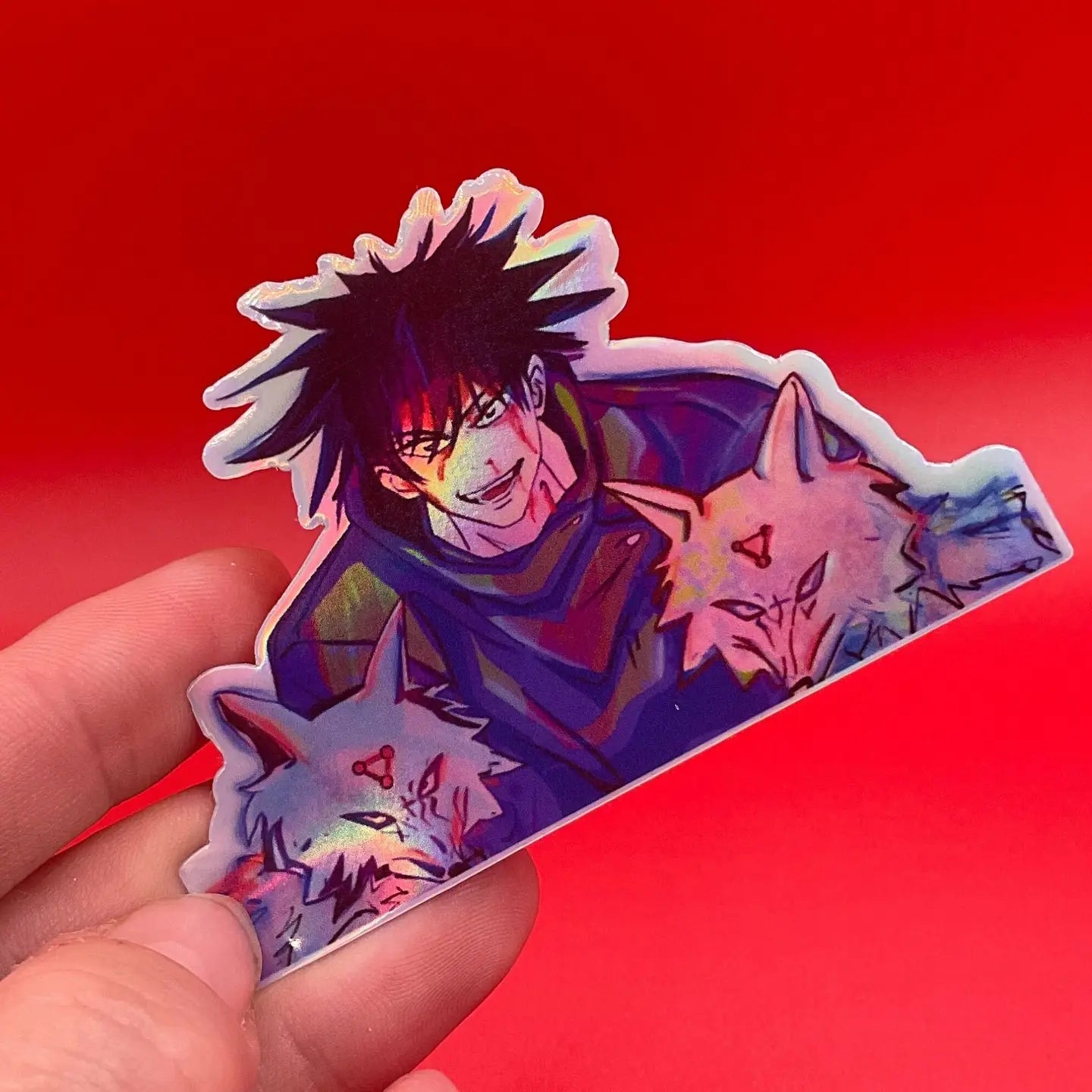 EPA - Jjk Megumi Holographic Sticker