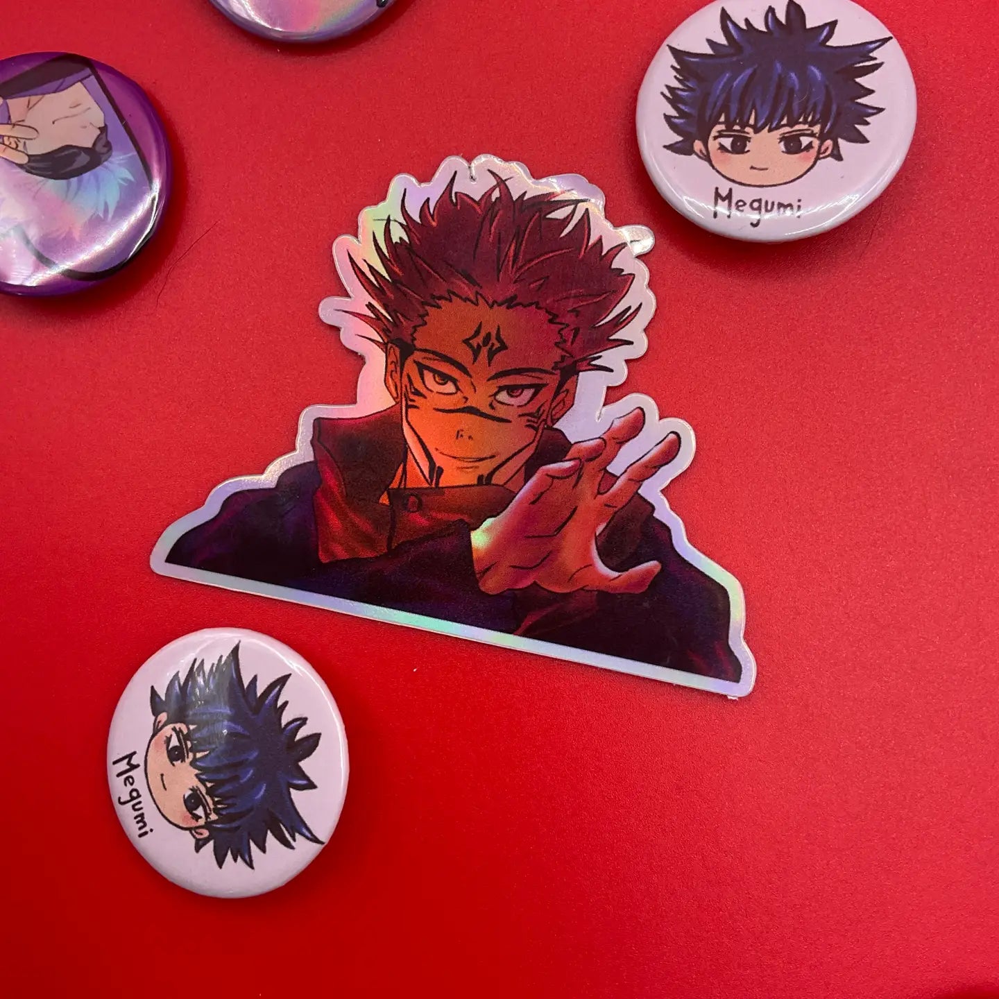 EPA - Sukuna Ryomen Jjk Holographic Sticker