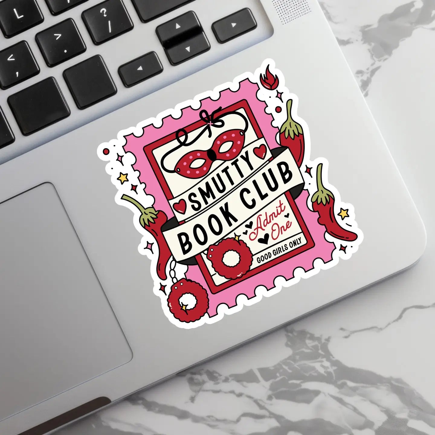 CS - Smutty Book Club Sticker