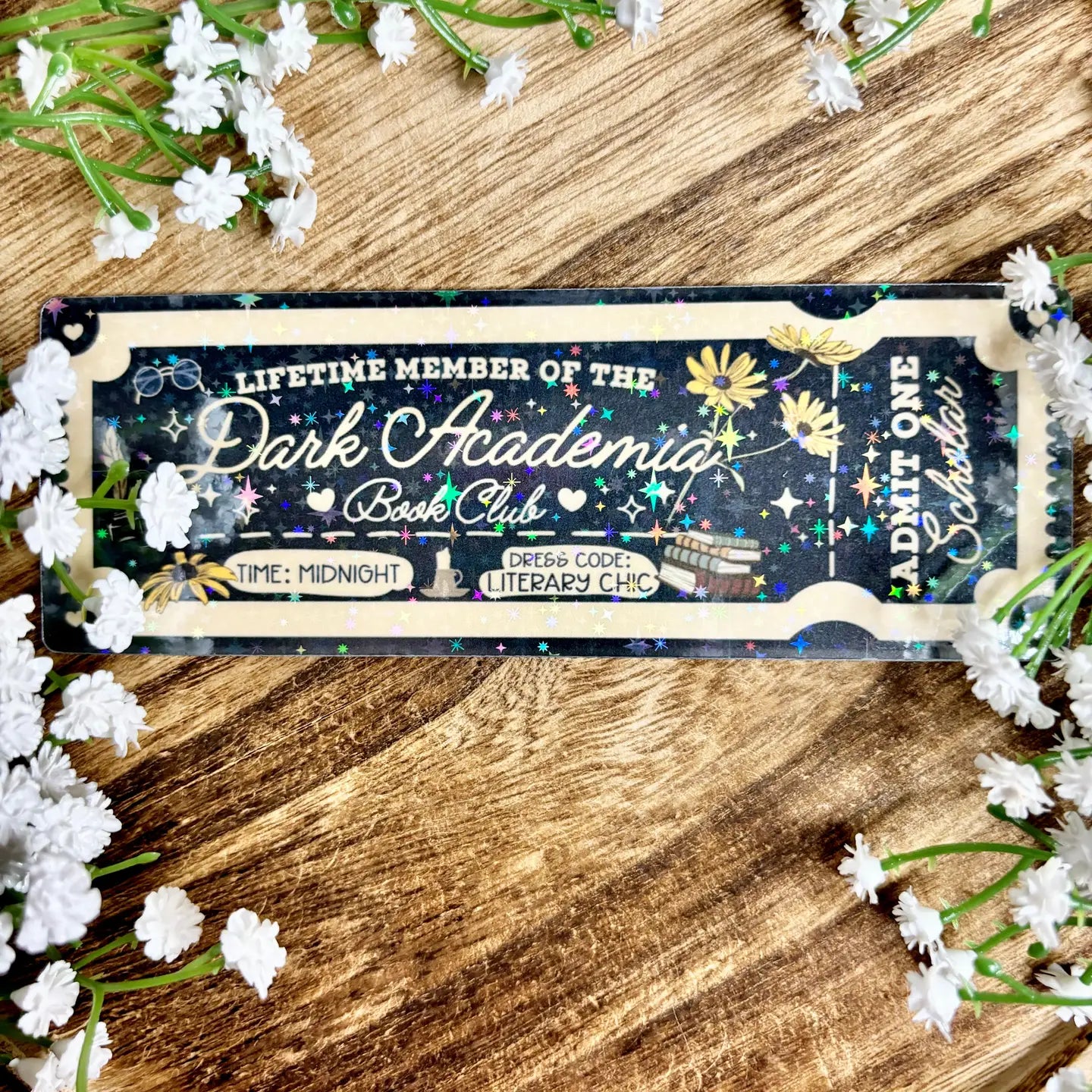 AN - Dark Academia Book Club Bookmark