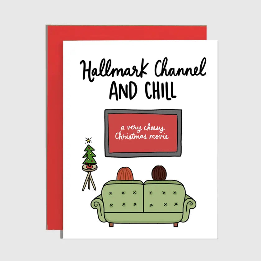 25 - BP - Hallmark Movies and Chill Holiday Card