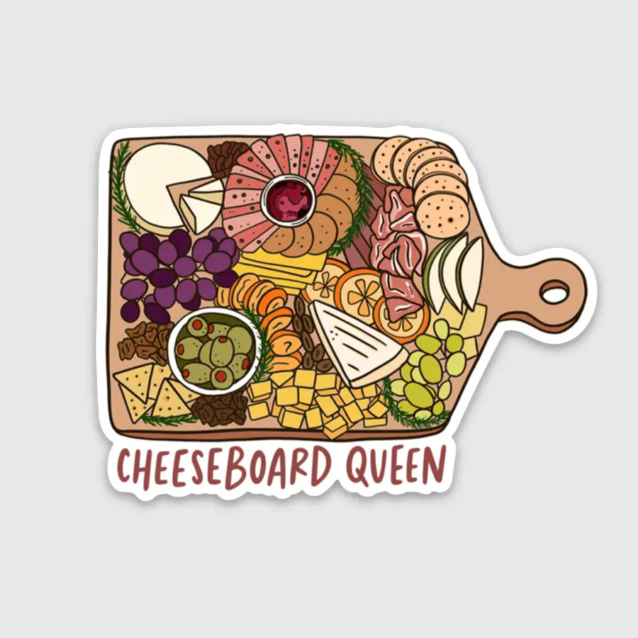 BP - Cheeseboard Queen Charcuterie Sticker