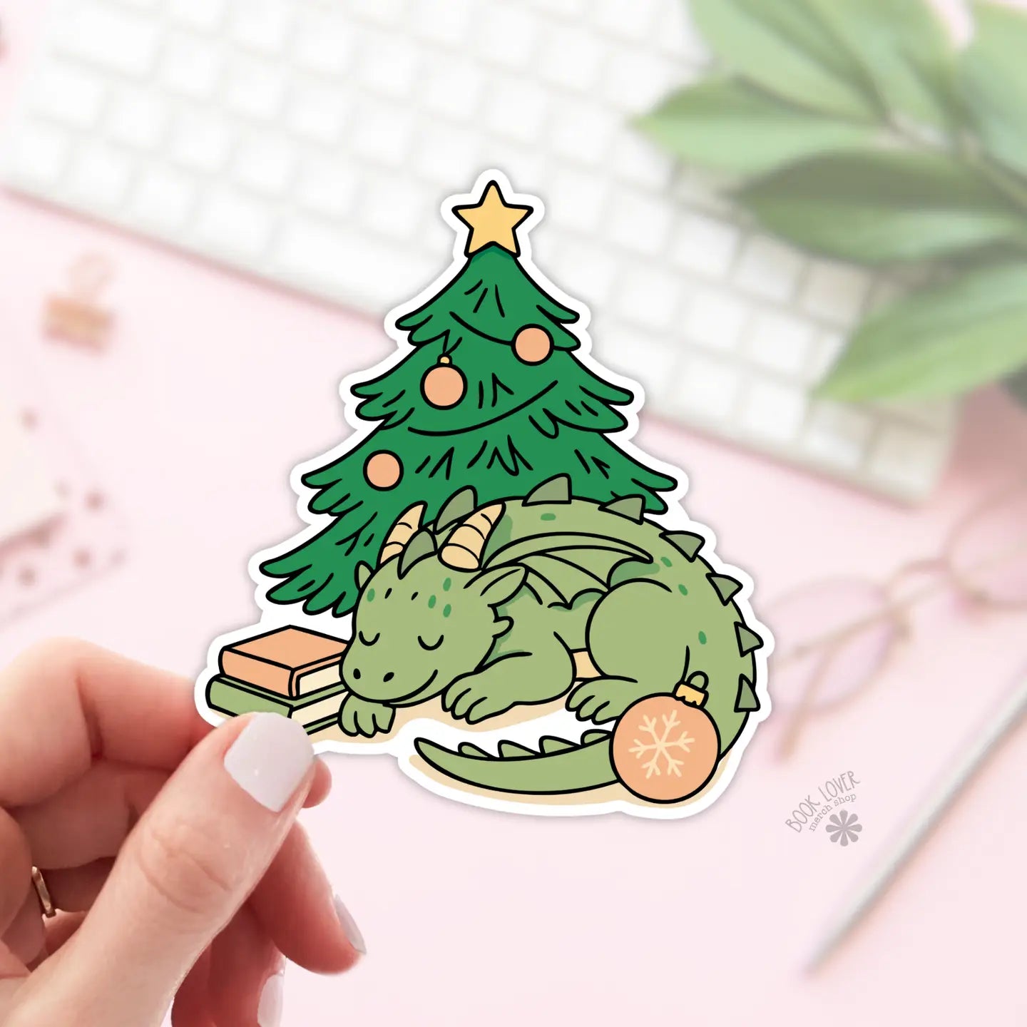 BLM - Christmas Dragon Stickers