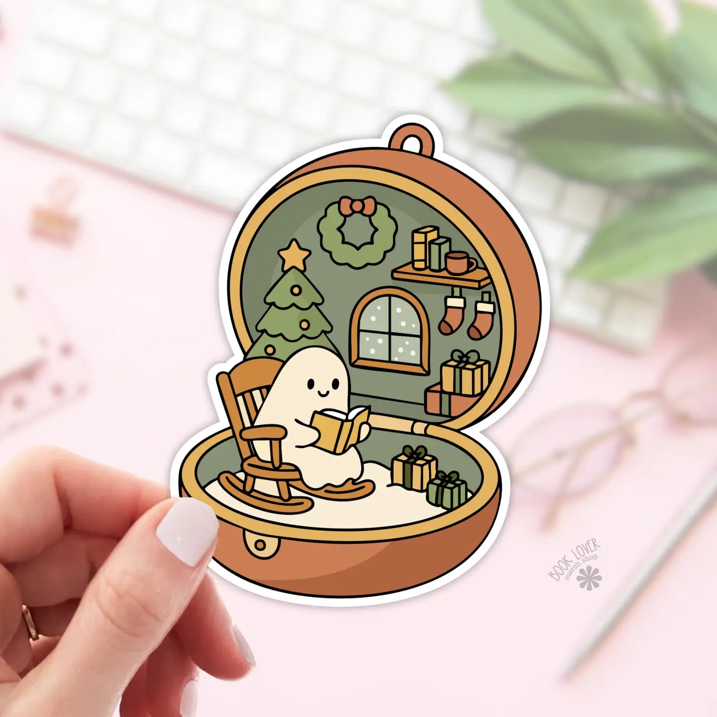 BLM - Christmas Ghost Pocket Stickers