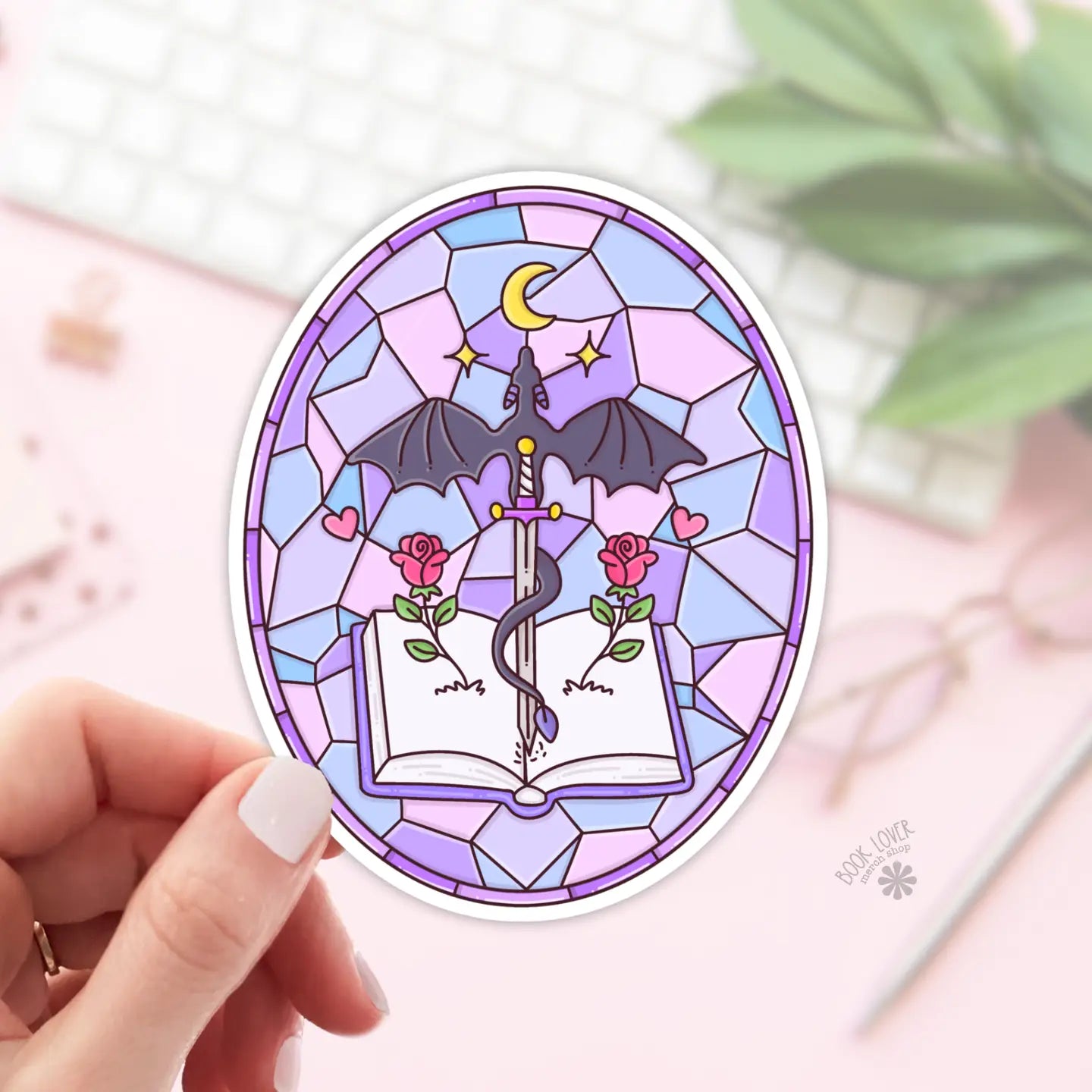 BLM - Fantasy Stained Glass Stickers