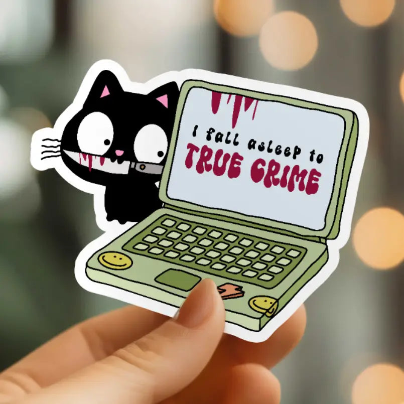 MMT - Funny True Crime Sticker