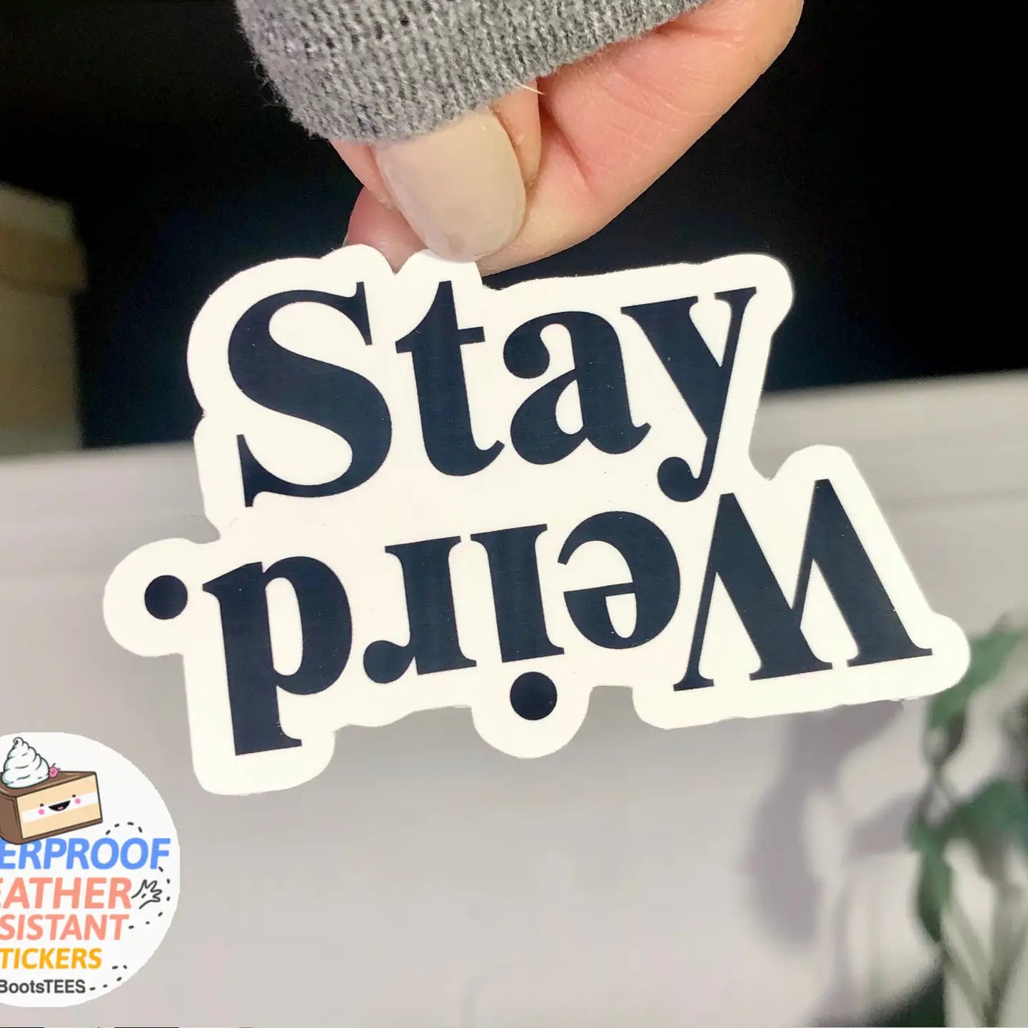 BT - Stay Weird Sticker