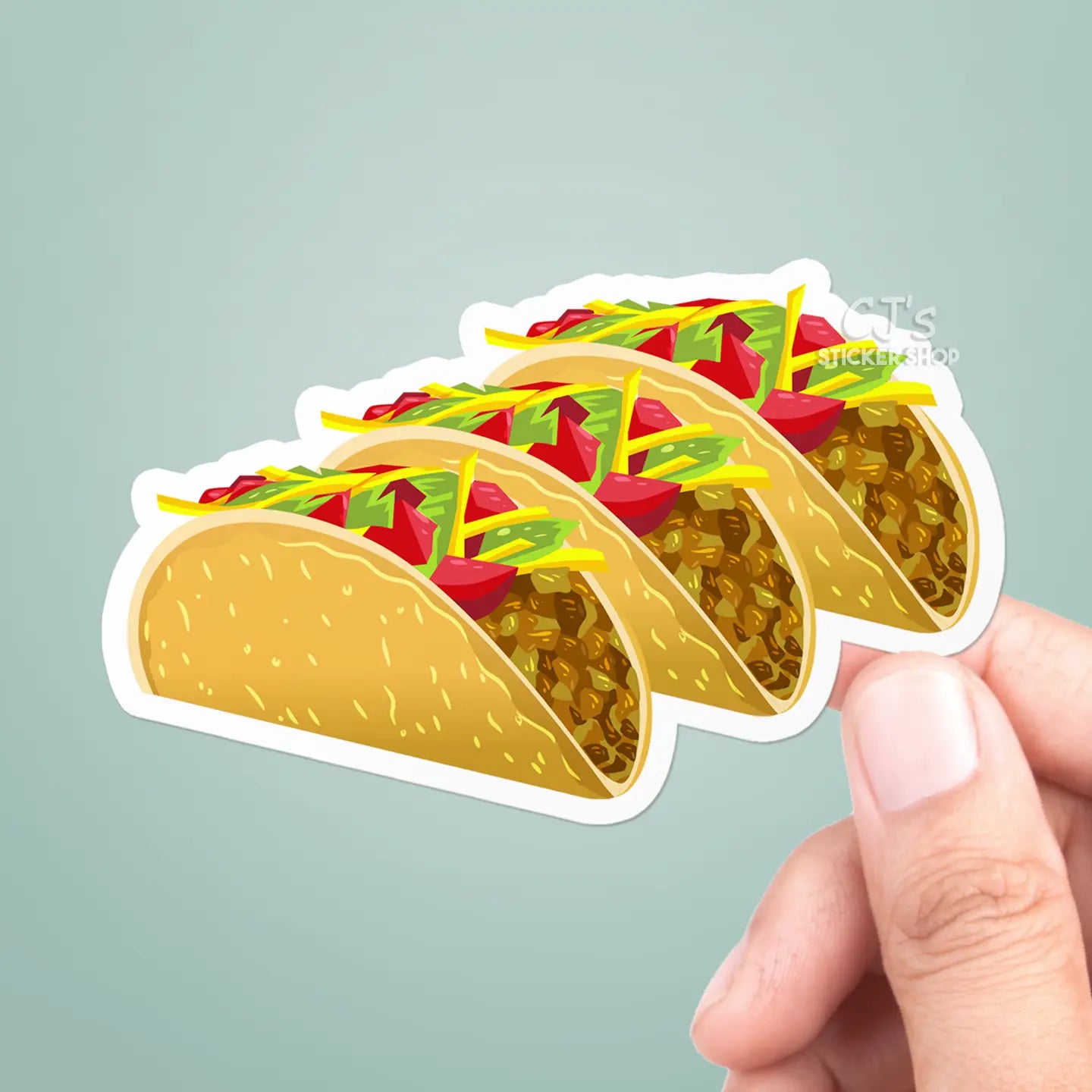 CJ - Tacos Sticker